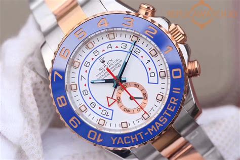 rolex yacht master ii stainless steel replica